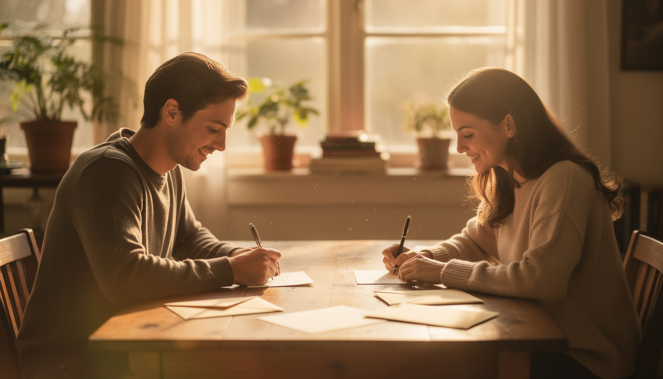 découvrez 5 conseils essentiels pour écrire une lettre magique et renforcer votre couple. apprenez à exprimer vos émotions avec sincérité pour sauver votre relation.