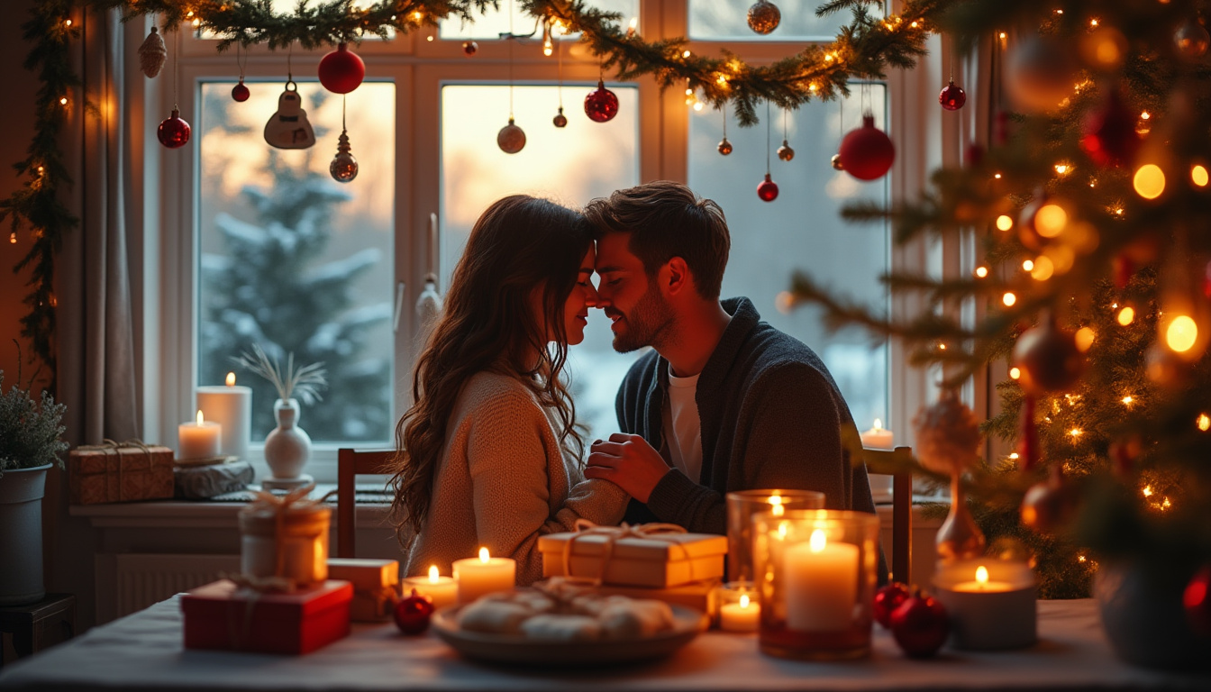 exprimez votre amour ce noël avec des créations diy touchantes et originales. découvrez comment célébrer un joyeux noël à votre moitié avec des idées faites main, pleines de tendresse et de créativité.
