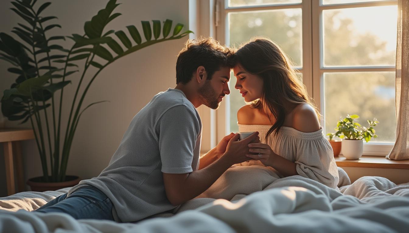 découvrez comment créer des moments spéciaux chaque matin avec un tendre 'bonjour mon chéri d'amour' pour illuminer votre journée.