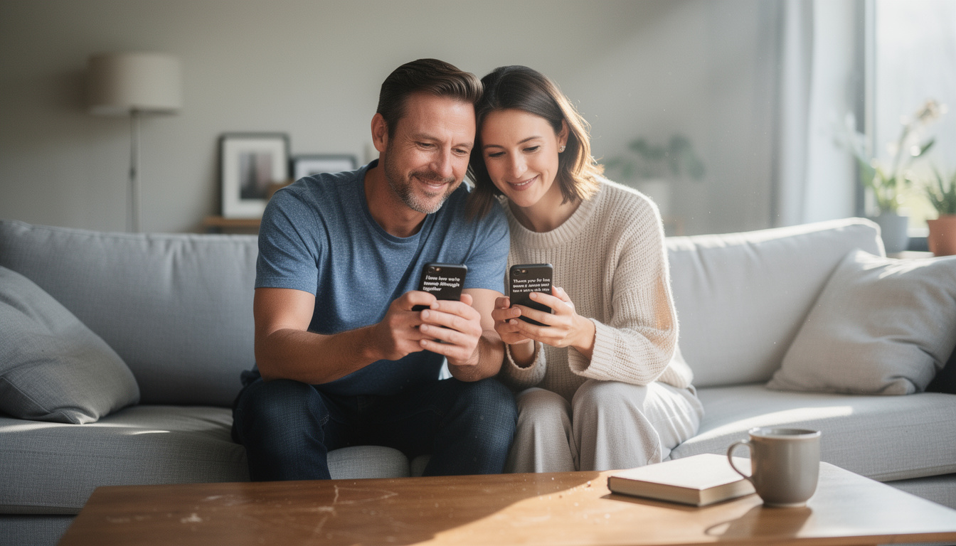 découvrez comment des sms bien choisis peuvent renforcer votre couple grâce aux conseils d'experts en relations amoureuses.