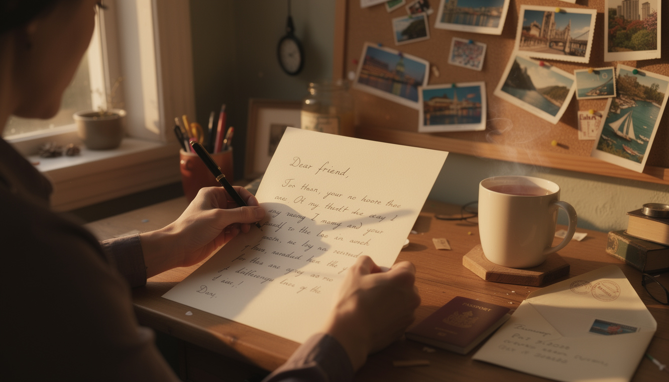 découvrez des exemples de lettres pour une amie qui part à l'étranger, allant des messages classiques aux textes originaux pour lui témoigner votre affection et votre soutien.