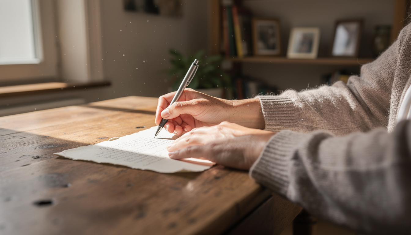 découvrez comment écrire une lettre touchante à votre amour malade pour lui apporter réconfort et soutien avec nos conseils pratiques et bienveillants.