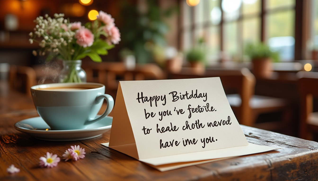 découvrez nos conseils pour écrire un texte d’anniversaire touchant à un ex que vous aimez encore. trouvez les mots justes pour exprimer vos sentiments avec délicatesse et sincérité.