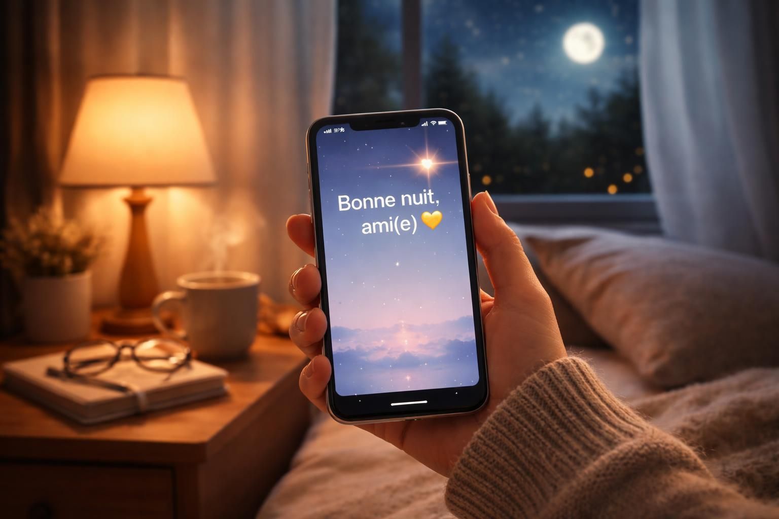 découvrez des idées de sms personnalisables pour souhaiter une bonne nuit à vos amis avec tendresse et originalité.