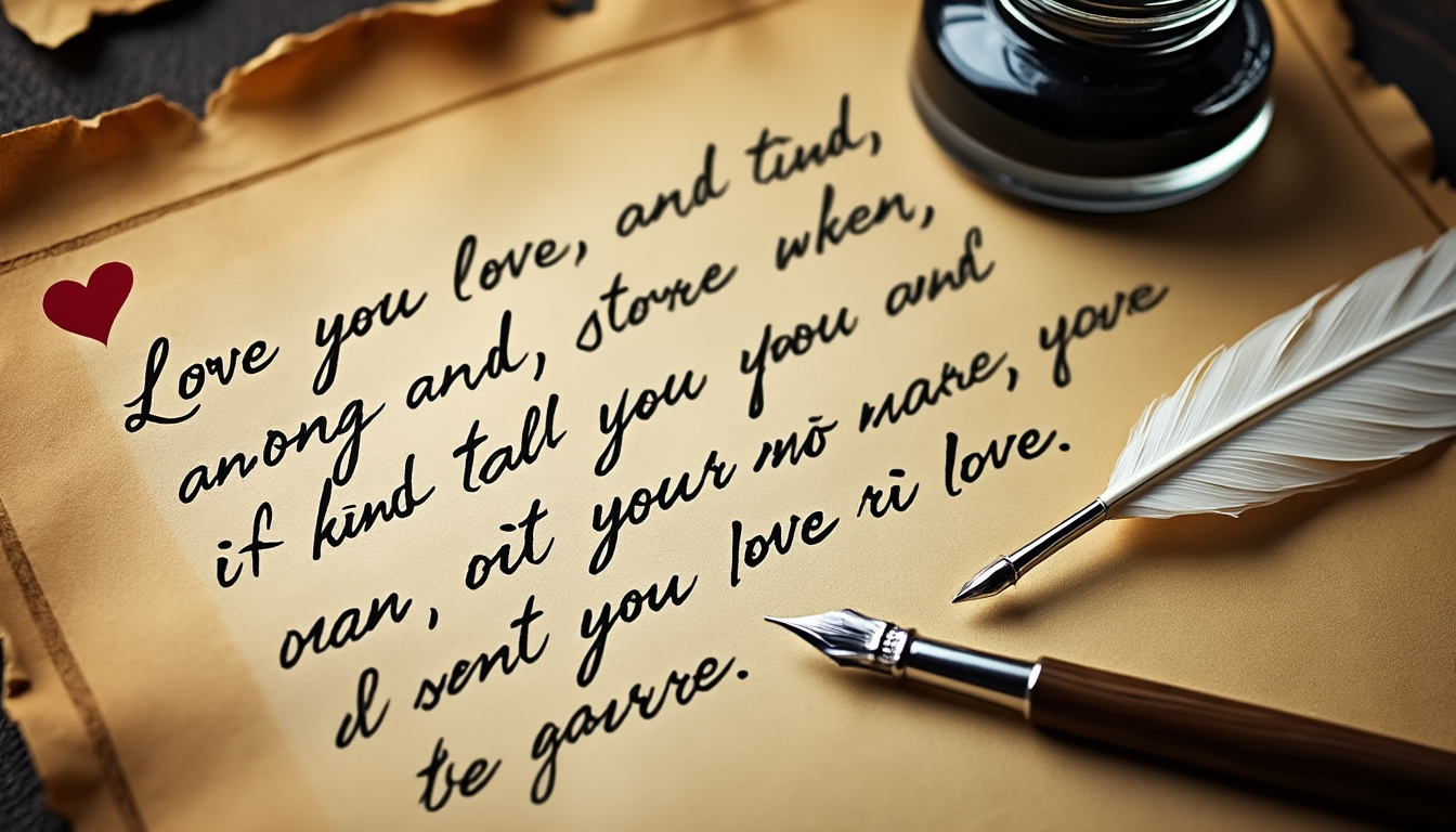 découvrez 5 lettres d’amour émouvantes pour dire 'je pense à toi mon amour' et trouvez l’inspiration pour écrire à la personne qui compte le plus pour vous. des exemples touchants pour exprimer vos sentiments.