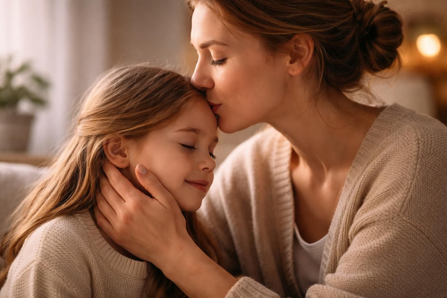 découvrez la signification des bisous sur le front, un geste tendre qui exprime un amour sincère et une connexion profonde entre proches.