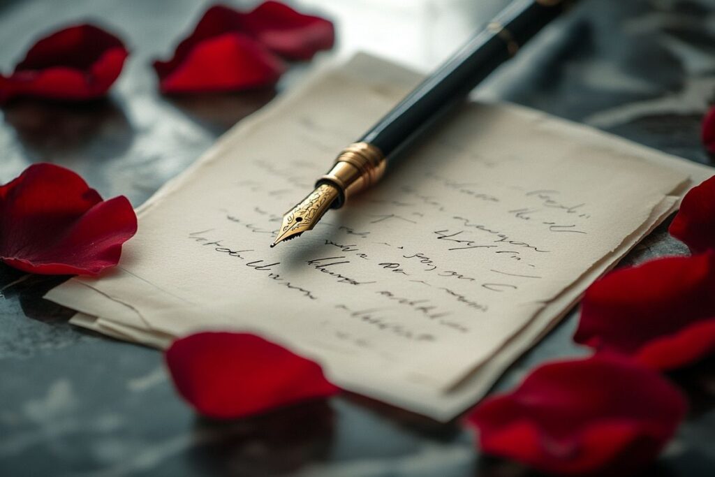 Le pouvoir d'une jolie lettre d'amour dans une ère numérique