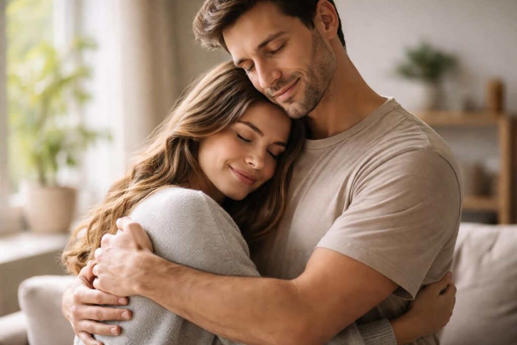 découvrez les bienfaits psychologiques que procure l'étreinte d'un homme envers une femme, favorisant sécurité, confiance et connexion émotionnelle profonde.
