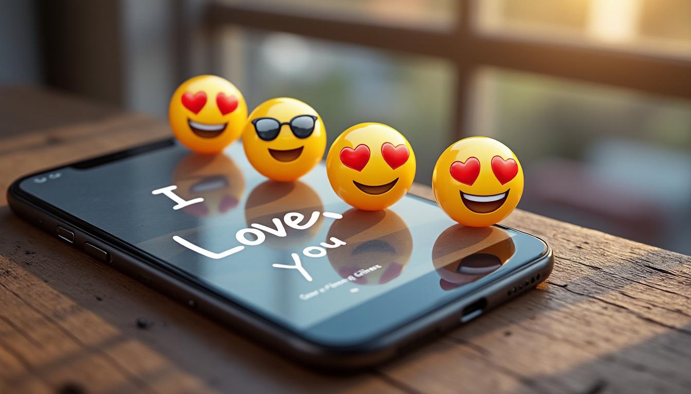 découvrez les variantes les plus amusantes du smiley 'je t'aime' à utiliser dans vos sms pour surprendre et faire sourire vos proches. apprenez à exprimer vos sentiments de manière originale et ludique !