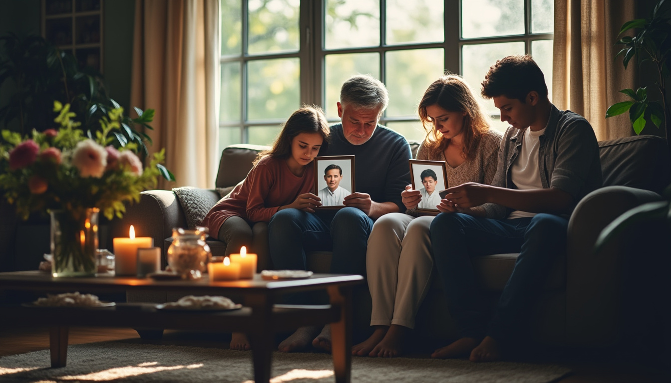 découvrez comment exprimer vos adieux avec amour et sensibilité. trouvez les mots justes pour réconforter ceux qui traversent le deuil grâce à nos conseils et exemples de messages touchants.
