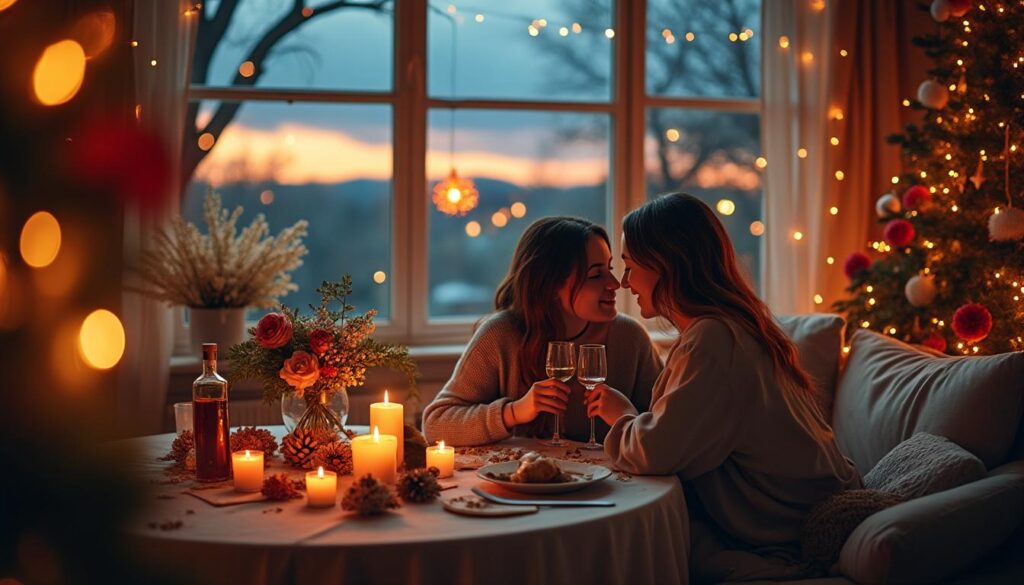 découvrez des idées créatives et romantiques pour décorer votre maison en ce nouvel an et célébrer à deux dans une ambiance festive et chaleureuse.