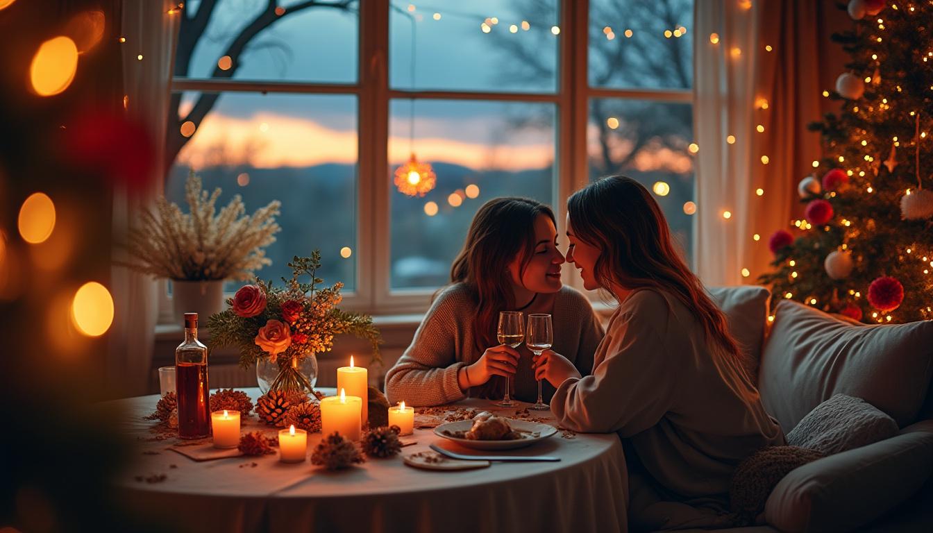 découvrez des idées créatives et romantiques pour décorer votre maison en ce nouvel an et célébrer à deux dans une ambiance festive et chaleureuse.