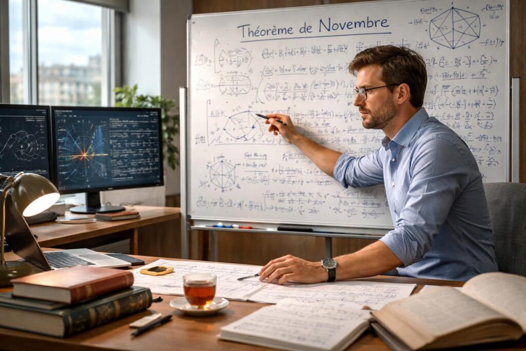 découvrez pourquoi le théorème de novembre est crucial pour les chercheurs en mathématiques avancées et comment il révolutionne la compréhension des concepts complexes.