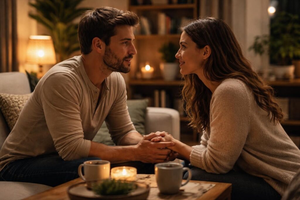 découvrez comment faire évoluer votre relation grâce à des discussions essentielles entre elle et lui pour mieux se comprendre et renforcer votre complicité.